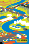 ASCE Illustration representing the six areas of American infrastructure that improved between 2009 and 2013. Text: ASCE 2013 Report Card for America's Infrastructure. America's Cumulative GPA: D+